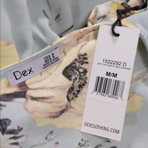 Dex Vintage Floral Style Wrap Dress - Picture 9 of 13